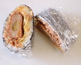 おにぎらず塾「ミニハンバーグ編」作り方4写真