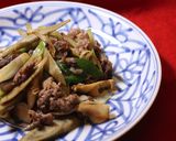 牛肉とごぼうのコチュジャン炒め作り方7写真