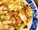 味噌漬け鮭のリメイク☆野菜炒め作り方6写真
