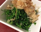 豆苗のおひたし作り方4写真