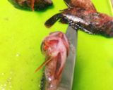メバルのパリパリ姿煎餅と☆キス揚げ作り方2写真