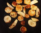 里芋と豚肉のさっぱりポン酢炒め作り方5写真
