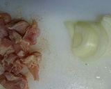 ☆鶏肉とごぼうのまろやか豆乳スープ☆作り方2写真