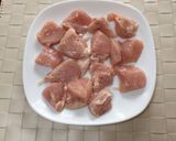 鶏胸肉のスイートチリソース。お酢で柔らか作り方2写真