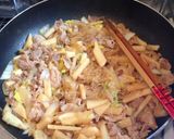 たけのこと春雨☆子ども向け☆肉みそ風味作り方9写真