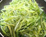 切り昆布の煮物미역줄기볶음作り方2写真