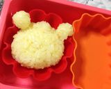 キャラ弁 ハチプー作り方2写真