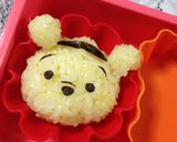 キャラ弁 ハチプー作り方3写真