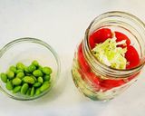 冷凍野菜で簡単基本のジャーサラダ♪1瓶分作り方6写真