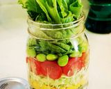 冷凍野菜で簡単基本のジャーサラダ♪1瓶分作り方7写真