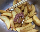 酒盗で大人のフライドポテト作り方1写真