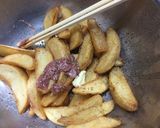 酒盗で大人のフライドポテト作り方3写真
