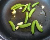 柚子胡椒のペペロンチーノ❀パスタランチ作り方8写真
