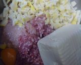 タケノコの旬　肉ボール作り方3写真