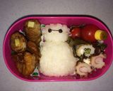 ベイマックス キャラ弁 笑けるほど簡単！作り方3写真