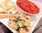 鶏肉のアジアン風ワンプレート作り方3写真