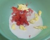 たらこクリームパスタ作り方2写真