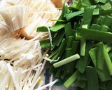 豆腐入り！節約のニラとえのきのチヂミ作り方1写真