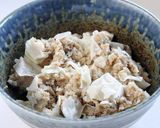 はやわざ！豆腐とシュウマイのレンジ蒸し作り方2写真