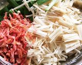 豆腐入り！節約のニラとえのきのチヂミ作り方4写真