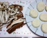 おから団子ときのこのハーブソルト炒め作り方1写真