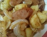 新じゃがと新玉のジャーマンポテト作り方5写真