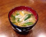 速攻出来る♪＊ニラもやしのお味噌汁＊作り方4写真