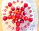 お菓子もいっぱいデコレーションケーキ作り方2写真