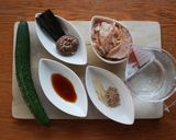 夏バテ解消☆きゅうりの和風冷製スープ作り方1写真