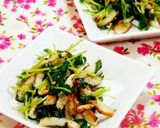 ちくわのナンプラー炒めで豆苗サラダ作り方7写真