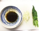 豆苗☆黒ごま塩だれナムル風作り方1写真