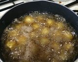 新ジャガの揚げ煮作り方3写真