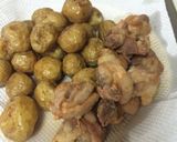 新ジャガの揚げ煮作り方6写真