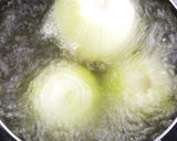玉ねぎのファルシ:ハンバーグ風味の詰め物作り方3写真