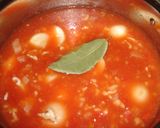 里芋と鶏ひき肉のトマト煮作り方4写真