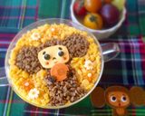 肉そぼろで簡単チェブラーシカ❦キャラ弁作り方7写真