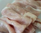 簡単時短♪ 豚の大葉にんにく味ぽん炒め☺作り方3写真