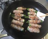 簡単！アスパラの豚肉チーズ巻き！お弁当。作り方7写真
