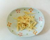 ちぎり蒟蒻♬甘辛おかか生姜炒め作り方1写真