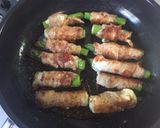 簡単！アスパラの豚肉チーズ巻き！お弁当。作り方8写真