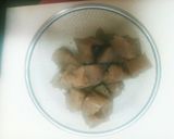 ちぎり蒟蒻♬甘辛おかか生姜炒め作り方5写真