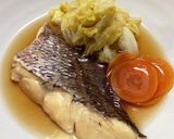 ◉鮭と春キャベツの煮物作り方5写真