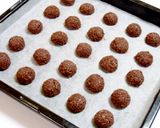 卵白消費＊チョコレートココナッツマカロン作り方4写真