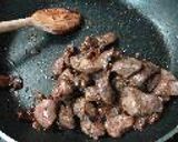 レバーのベーコン炒め作り方6写真