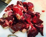 熊肉の赤ワイン煮込み作り方2写真
