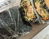 ひじき煮リメイク☆ヘルシーおにぎらず作り方7写真