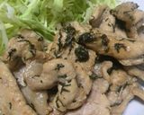 簡単時短♪ 豚の大葉にんにく味ぽん炒め☺作り方6写真