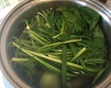 タイ風サグカレー作り方1写真