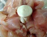 低カロリーの鶏胸肉で、ネギ味噌つくね作り方1写真