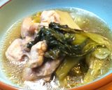 ほろりとろける鶏肉とネギのレモン煮作り方6写真